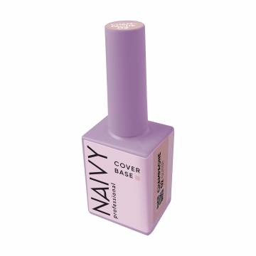Камуфлирующая база для гель-лака Naivy Professional Cover Base Gliter 02 Champagne, 15 мл Камуфлирующая база для гель-лака Naivy Professional Cover Base Gliter 02 Champagne, 15 мл