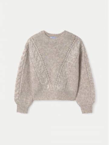 Mayoral Светр 7310 Бежевий Regular Fit Mayoral Светр 7310 Бежевий Regular Fit