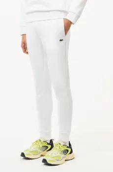 Мужские белые спортивные штаны Белый S Lacoste XH9624001