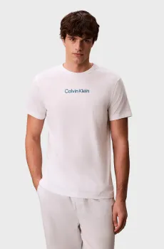 Мужская белая футболка CREW Белый L Calvin Klein 000NM2748E