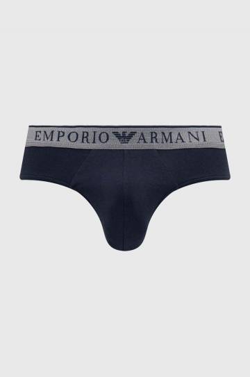 Слипы Emporio Armani Underwear 2 шт мужские цвет синий 111733 4F720 Слипы Emporio Armani Underwear 2 шт мужские цвет синий 111733 4F720