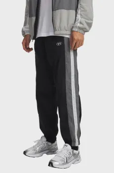Мужские черные спортивные брюки UA Icon Wvn Track Jogger-BLK Черный XL Under Armour 6009662-001