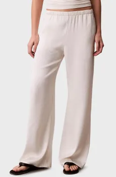 Женские белые брюки HAMMERED Белый XS Calvin Klein LV044F611G