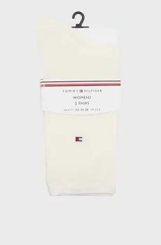 Женские белые носки (2 пары) CASUAL Белый 39-42 Tommy Hilfiger 371221
