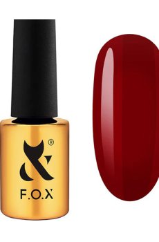 Гель-лак для ногтей F.O.X Lipstick Collection Gel Polish 008 Lost Cherry, 7 мл