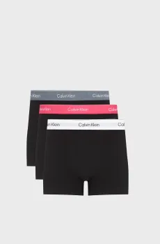 Мужские черные боксеры (3 шт) RELAXED Черный XL Calvin Klein LV00NB4286