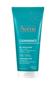 Очищающий гель для лица и тела Avene Cleanance Cleansing Gel, 200 мл