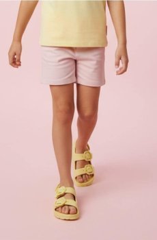 Сандалі на липучках - жовтий