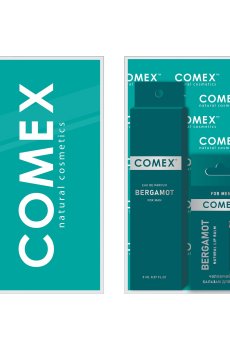 Мужской подарочный набор Comex Bergamot (парфюмированная вода, 8 мл + бальзам для губ, 5 мл)