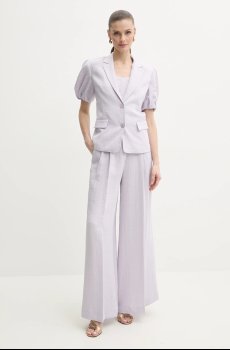 Пиджак с примесью льна Twinset