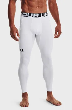 Мужские белые тайтсы UA CG Armour Leggings Белый XXL Under Armour 1366075-100