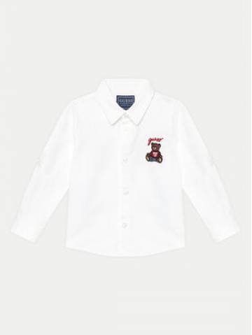Guess Сорочка I5RH00 W9CL0 Білий Regular Fit Guess Сорочка I5RH00 W9CL0 Білий Regular Fit
