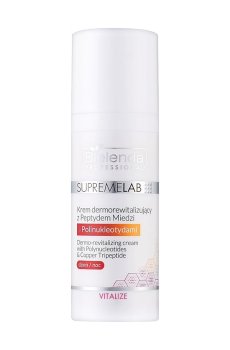 Дерморевитализирующий крем для лица Bielenda Professional Supremelab Vitalize Cream с пептидом меди и полинуклеотидами, 50 мл