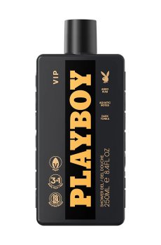 Уценка! Парфюмированный гель для душа Playboy VIP Shower Gel мужской, 250 мл