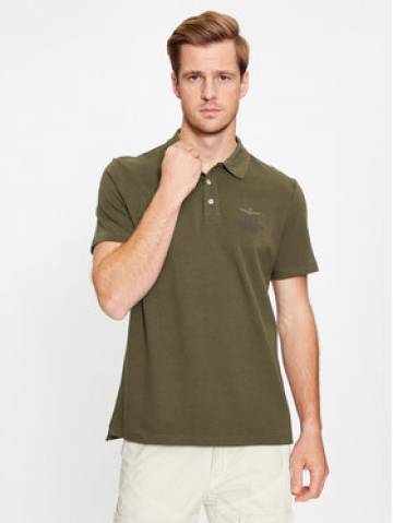 Aeronautica Militare Поло 232PO1705P318 Зелений Regular Fit Aeronautica Militare Поло 232PO1705P318 Зелений Regular Fit