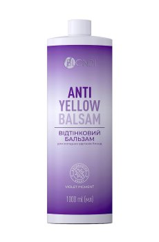 Оттеночный бальзам Unic Blondi Antiyellow Balm для холодных оттенков блонд, 1 л