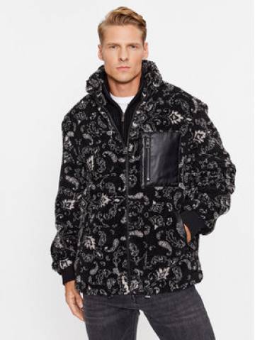 Guess Демісезонна куртка M3BL16 WFSH2 Чорний Regular Fit Guess Демісезонна куртка M3BL16 WFSH2 Чорний Regular Fit