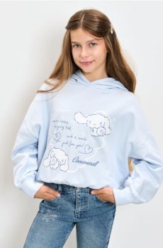 Худі з принтом Cinnamoroll - light blue