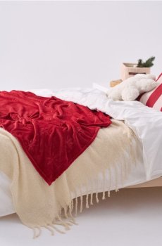 Плед - червоний