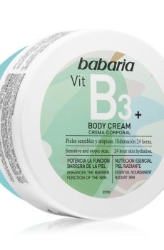 Крем для тела Babaria Vit B3+ Body Cream с витамином B3, 400 мл