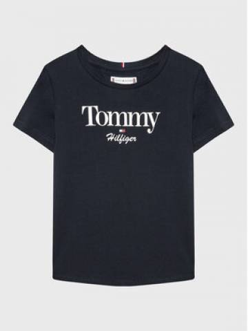 Tommy Hilfiger Футболка Graphic Glitter KG0KG06821 D Cиній Regular Fit Tommy Hilfiger Футболка Graphic Glitter KG0KG06821 D Cиній Regular Fit