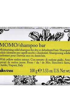 Твердый шампунь Davines Momo Shampoo Bar для увлажнения сухих и обезвоженных волос, 100 г