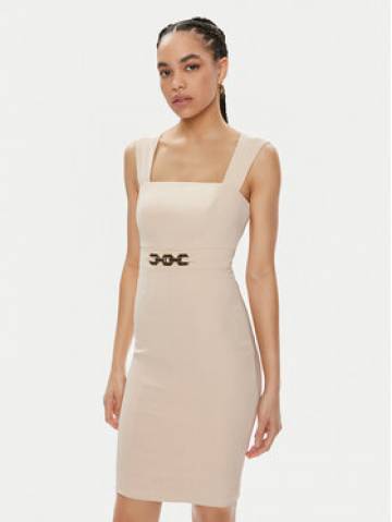 Marciano Guess Коктейльна сукня Norah 4GGK44 7074A Бежевий Slim Fit Marciano Guess Коктейльна сукня Norah 4GGK44 7074A Бежевий Slim Fit
