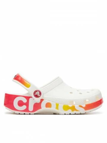 Crocs Шльопанці Classic Reflector Clog K 210714 Білий Crocs Шльопанці Classic Reflector Clog K 210714 Білий