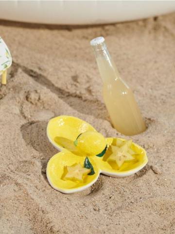 Таця сервірувальна - жовтий