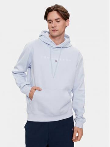 Tommy Jeans Світшот Linear Logo DM0DM17985 Голубий Regular Fit Tommy Jeans Світшот Linear Logo DM0DM17985 Голубий Regular Fit