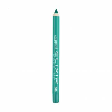 Водостойкий карандаш для глаз Elixir Waterproof Eye 006 Spring Green, 1.5 г Водостойкий карандаш для глаз Elixir Waterproof Eye 006 Spring Green, 1.5 г