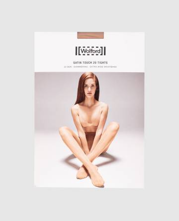 Бежевые колготки Satin touch 20 Den Бежевые колготки Satin touch 20 Den