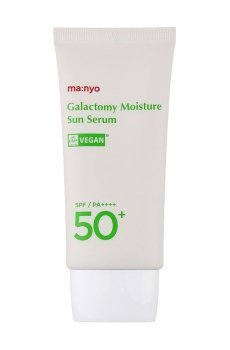 Уценка! Солнцезащитная увлажняющая сыворотка для лица Manyo Galactomy Moisture Sun Serum SPF 50+ PA++++, с галактомисисом, 50 мл