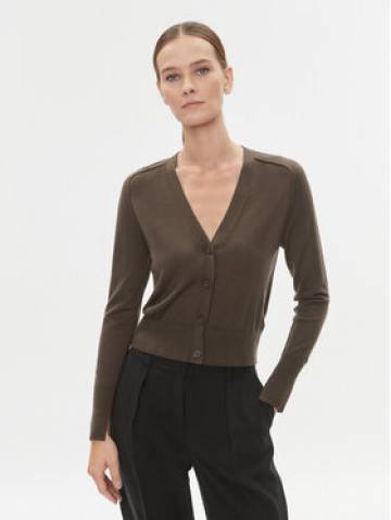 Calvin Klein Кардиган K20K205778 Коричневий Slim Fit Calvin Klein Кардиган K20K205778 Коричневий Slim Fit