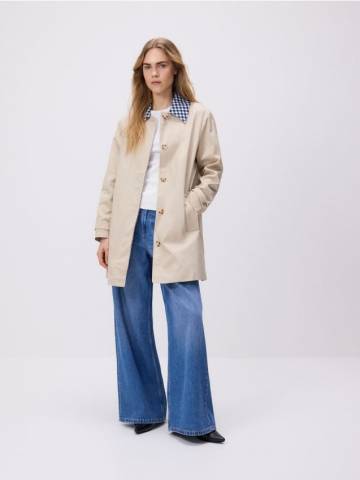 Reserved - LADIES` COAT - різнобарвний - 507EN-MLC Reserved - LADIES` COAT - різнобарвний - 507EN-MLC