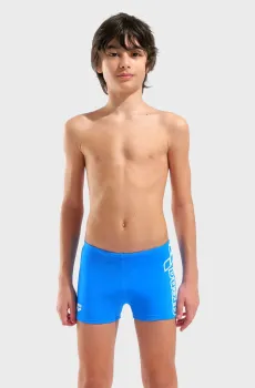 Детские голубые плавки LOGO SWIM SHORT Голубой 12 Arena 010349-508