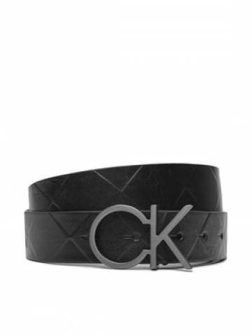 Calvin Klein Жіночий ремінь Re-Lock Quilt Ck Logo Belt 30Mm K60K611102 Чорний Calvin Klein Жіночий ремінь Re-Lock Quilt Ck Logo Belt 30Mm K60K611102 Чорний
