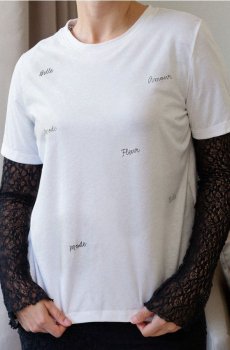 Футболка з коротким рукавом - білий