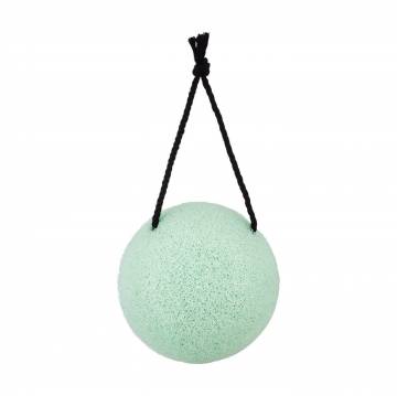 Спонж для лица Glov Konjac Facial Sponge With Green Clay с зеленой глиной, 1 шт Спонж для лица Glov Konjac Facial Sponge With Green Clay с зеленой глиной, 1 шт