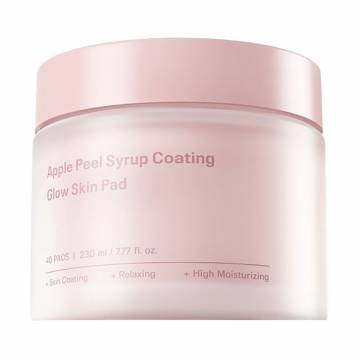 Пады для лица Sungboon Editor Apple Peel Syrup Coating Glow Skin Pad, 230 мл, 40 шт Пады для лица Sungboon Editor Apple Peel Syrup Coating Glow Skin Pad, 230 мл, 40 шт