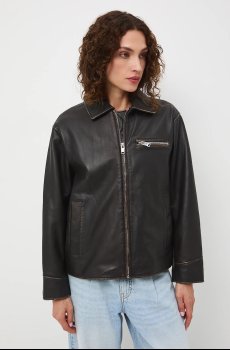 Кожаная байкерская куртка Medicine