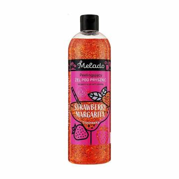 Гель-скраб для душа Melado Shower Gel Strawberry Margarita Клубничная Маргарита, 500 мл