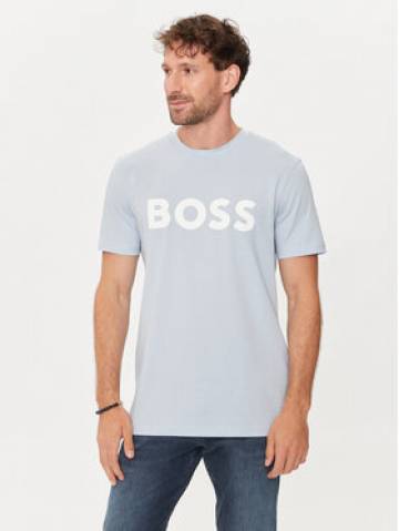 Boss Футболка Thinking 1 50481923 Голубий Regular Fit Boss Футболка Thinking 1 50481923 Голубий Regular Fit