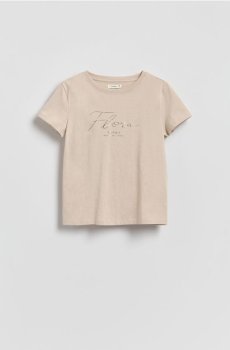 Reserved - Футболка з принтом - бежевий - 204HT-08X
