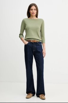 Хлопковый свитер United Colors of Benetton