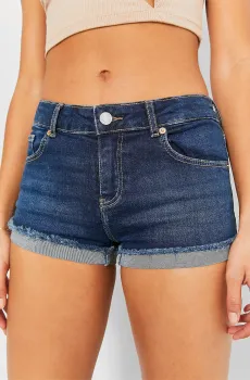 Женские темно-синие джинсовые шорты Синий 34 Tally Weijl SSHDELESLIE
