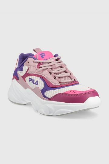 Детские кроссовки Fila Collene цвет розовый Детские кроссовки Fila Collene цвет розовый