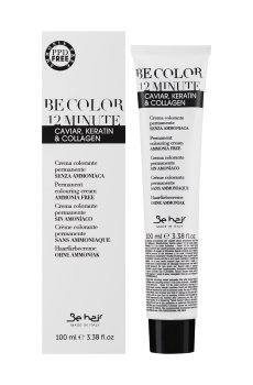 Полуперманентная крем-краска для волос Be Hair Be Color Permanent Colouring Cream 12 Minute 8.1 Light Blonde Ash, 100 мл