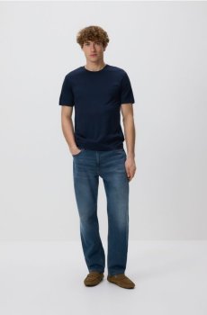 Reserved - Джинси straight fit - indigo jeans - TU886-57J