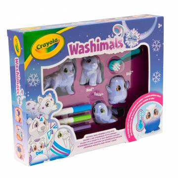 Набір для творчості Crayola Washimals Арктичні тварини (74-7514-W) Набір для творчості Crayola Washimals Арктичні тварини (74-7514-W)